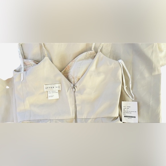 After Six Sweetheart Neckline Maxi Tulle Bridesmaid/Wedding Dress Women's 10 NWT - Picture 10 of 14